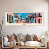 Maldonado, Uruguay Panoramic Canvas Print, Maldonado, Uruguay Painting, Uruguay Art, Maldonado Travel Poster, Travel Art, Living Room Painting