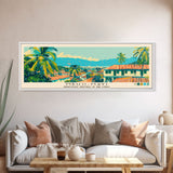 Mbuji-Mayi, Congo Panoramic Canvas Print, Mbuji-Mayi, Congo Painting, Congo Art, Mbuji-Mayi Travel Poster, Travel Art, Housewarming Gift