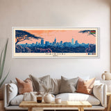 Nairobi, Kenya Panoramic Canvas Print, Nairobi, Kenya Painting, Kenya Art, Nairobi Travel Poster, Travel Art, Housewarming Gift