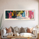 Parana, Argentina Panoramic Canvas Print, Parana, Argentina Painting, Argentina Art, Parana Travel Poster, Travel Art, Living Room Painting