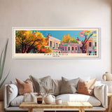 Paysandu, Uruguay Panoramic Canvas Print, Paysandu, Uruguay Painting, Uruguay Art, Paysandu Travel Poster, Travel Art, Housewarming Gift