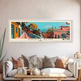 Puente Alto, Chile Panoramic Canvas Print, Puente Alto, Chile Painting, Chile Art, Puente Alto Travel Poster, Travel Art, Housewarming Gift