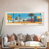 Skikda, Algeria Panoramic Canvas Print, Skikda, Algeria Painting, Algeria Art, Skikda Travel Poster, Travel Art, Guest Room Painting