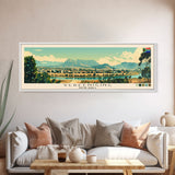 Vereeniging, South Africa Panoramic Canvas Print, Vereeniging, South Africa Painting, South Africa Art, Vereeniging Travel Poster, Travel Art, Guest Room Painting