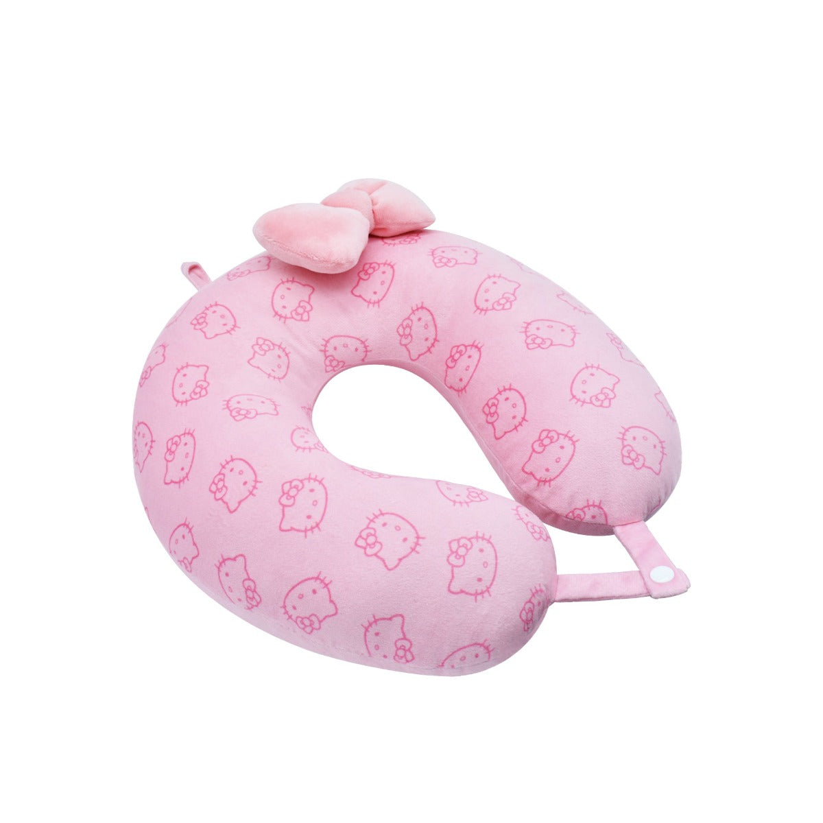 Hello Kitty Travel Neck Pillow Pink