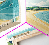 Mudeford Sandbank, United Kingdom Panoramic Print, Vacation Gift, United Kingdom Wall Art, Vacation Wall Art, Vacatation Memories, Beach Decor, Beach Or Lakehouse Art