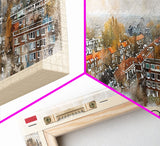 Apeldoorn Netherlands Travel Print Wall Art, Panoramic City Art, Travel Art, Wall Decor, Vacation Gift, Framed Canvas Print Or Metal Art