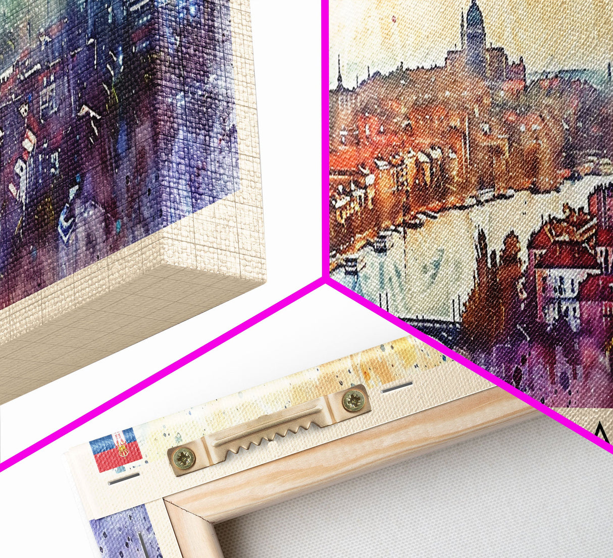 Novi Sad Serbia Travel Art, City Art, Framed Canvas Print or Metal Wall Art, Europe Travel Poster, Panoramic Wall Art, Extra Wide Wall Art