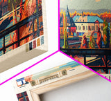 Jyvaskyla Finland Travel Art, City Art, Framed Canvas Print or Metal Wall Art, Europe Travel Poster, Panoramic Wall Art, Extra Wide Wall Art