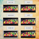 Fruits Wall Art, Food Wall Decor, Kitchen Wall Art, Panoramic Wall Decor, Canvas Print, Wall Art, Framed Canvas Art, Farmhouse Wall Decor,