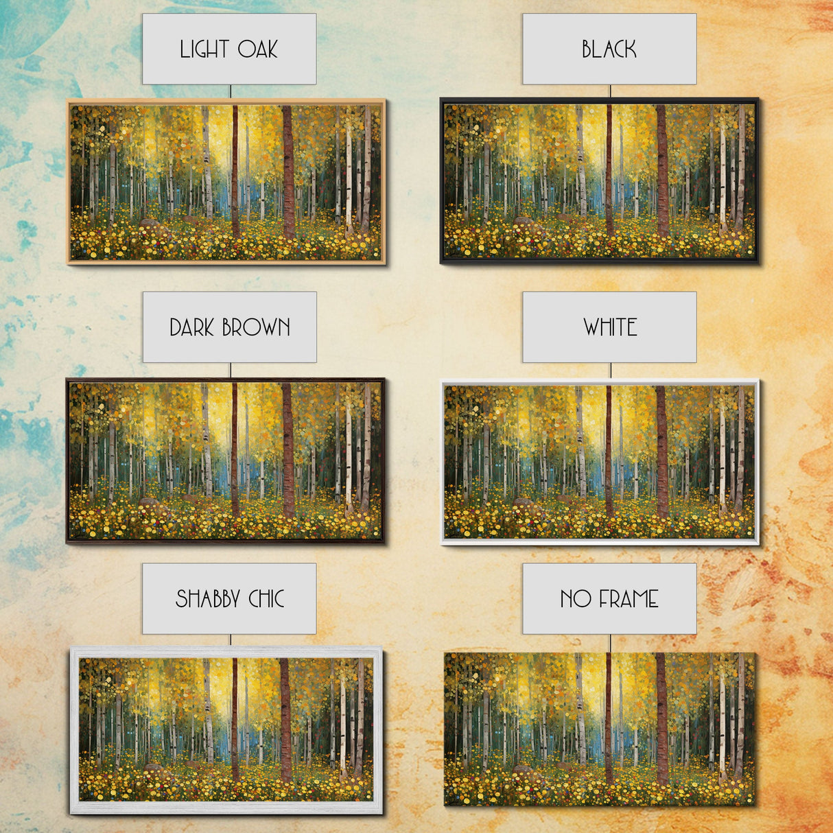 Forest Wall Art, Summer Art, Trees Wall Print, Panoramic Art, Wall Art, Canvas Art, Landscape Art, Gift For Coworker, Country Wall Art