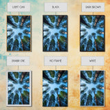 Trees Art Print, Forest Wall Art, Nature Print, Canvas Print, Wall Art, Vertical Art, First Home Gift, Kitchen Wall Decor, Prints Wall Art