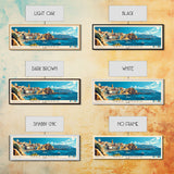 Gran Canaria, Spain Panoramic Print, Vacation Gift, Spain Wall Art, Beach Painting, Beach Decor, Beach Or Lakehouse Art