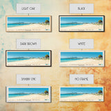 Langebaan Beach, South Africa Panoramic Beach Print, Vacation Gift, South Africa Wall Art, Beach Painting, Beach Decor, Beach Painting