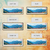 Chincha, Peru Travel Poster Panoramic Canvas Print, Chincha, Peru Painting, Peru Art, Chincha Travel Art, Guest Room Painting