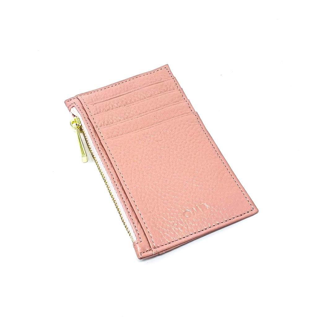 Zippered Card Holder Wallet