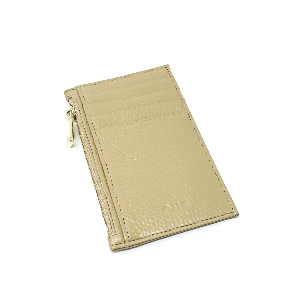 Zippered Card Holder Wallet