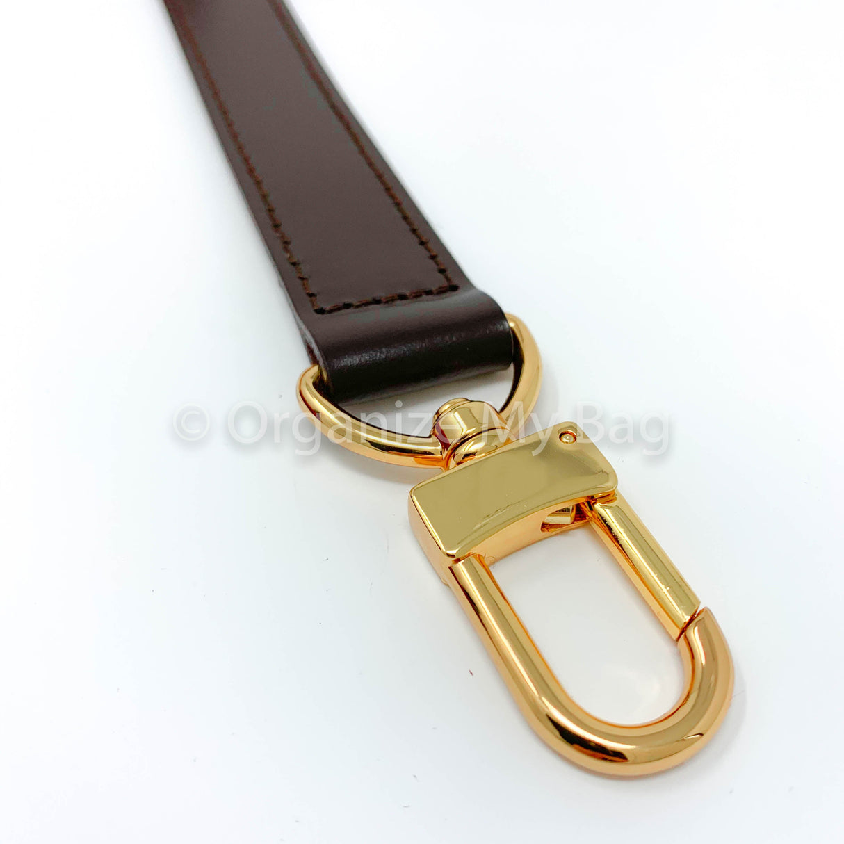 Dark Brown Leather Strap - Adjustable (25mm)