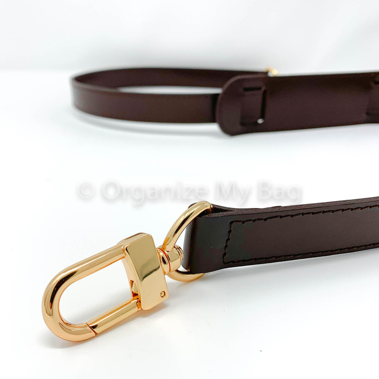 Dark Brown Leather Strap - Adjustable (25mm)