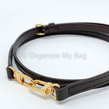 Dark Brown Leather Strap - Adjustable (11mm)