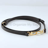 Dark Brown Leather Strap - Adjustable (11mm)