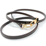 Dark Brown Leather Strap (9mm)