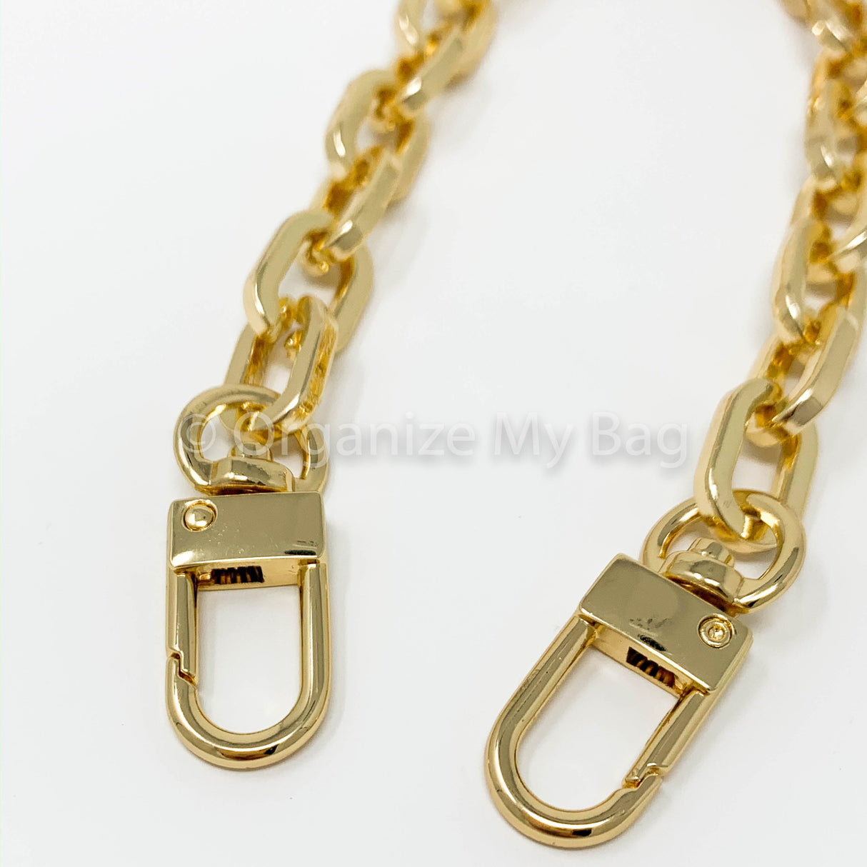 Box Charm With Double Clasp