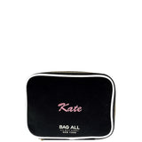 Double Sided Toiletry Case, Black