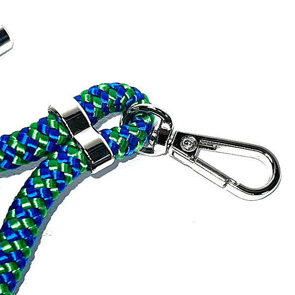 Neck Style Adjustable Cell Phone Lanyard - With Metal Clip, Adjusters, and End Hardware