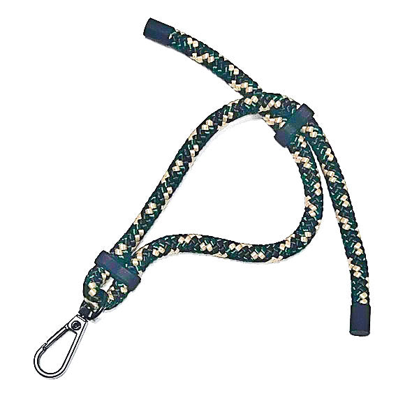 Wristlet Style Adjustable Cell Phone Lanyard - With Metal Clip, Adjusters, and End Hardware