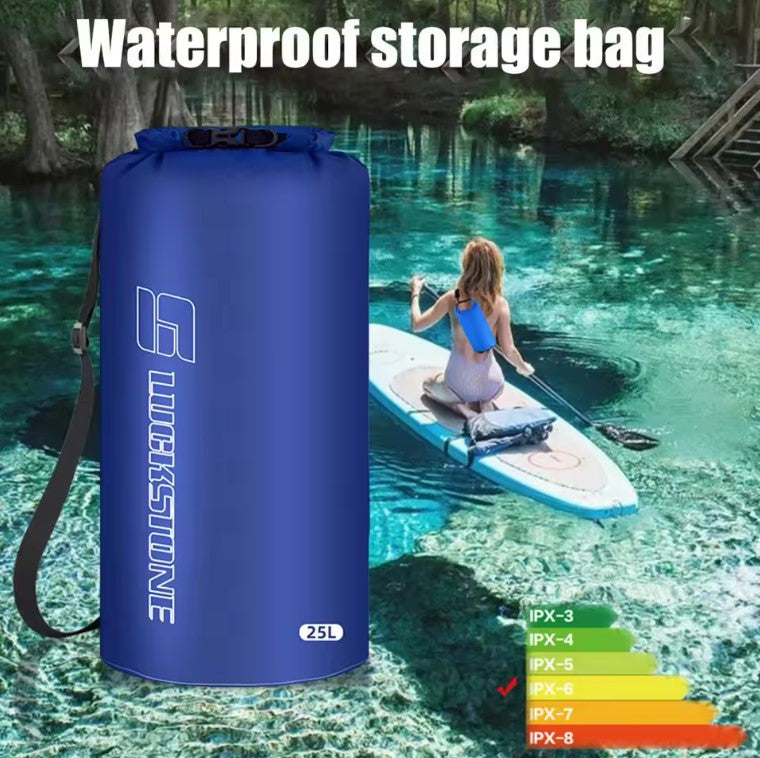 5 Liter - Lt. Blue Waterproof Dry Bag/Sack - 1 Pc