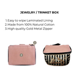 Jewelry/Trinket Box, Pink/Blush