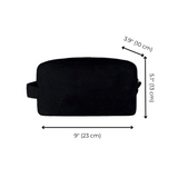 Toiletry Bag - Organizing Pouch, Large, Black