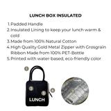 Lunch Box Insulated, Black