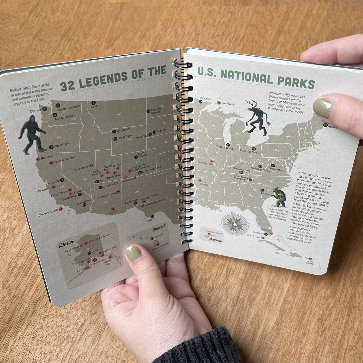 Legends Of The National Park Guide Book: (Best Seller!)