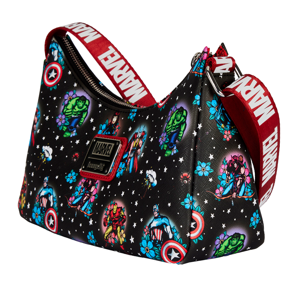 Loungefly: Marvel - Avengers Tattoo Shoulder Bag