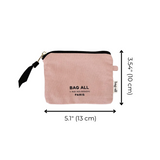 Mini Trinket Pouch, Pink/Blush