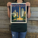 Buffalo, NY (American Travel) Art Print