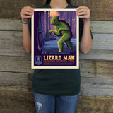 Congaree National Park: Lizard Man (Legends & Monsters) Art Print