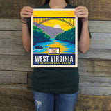 West Virginia (State Pride) Art Print