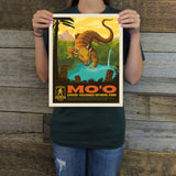 Hawai'i Volcanoes National Park: Mo'o (Legends & Monsters) Art Print