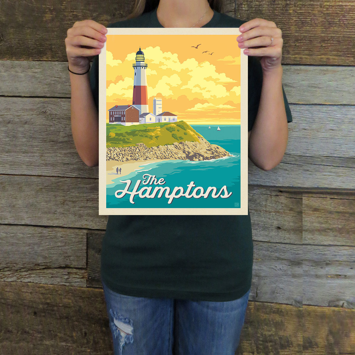 The Hamptons (American Travel) Art Print