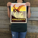 Zambia: Kongamato (Legends & Monsters) Art Print