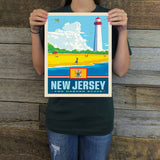 New Jersey (State Pride) Art Print