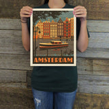 Netherlands: Amsterdam (World Travel) Art Print