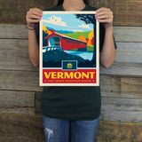 Vermont (State Pride) Art Print