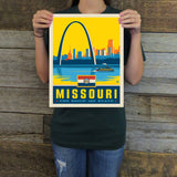 Missouri (State Pride) Art Print