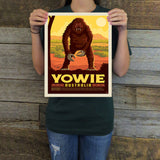 Australia: Yowie (Legends & Monsters) Art Print