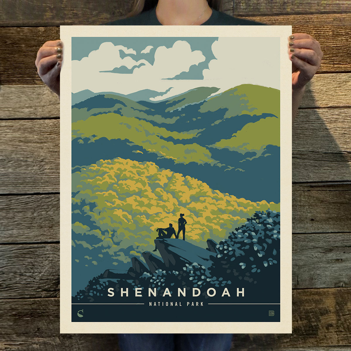 Shenandoah National Park: Blue Ridge Beauty (63 National Parks) Art Print