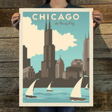 Chicago: Windy City (American Travel) Art Print